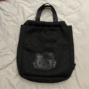 Sanrio Hello Kitty cinched adjustable backpack/tote bag